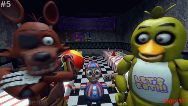 Top 5 Five Nights at Freddys Animations | FNAF Animation SFM Funny Moments