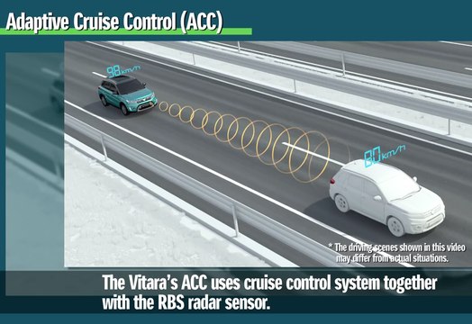SUZUKI Vitara - Control de crucero adaptativo