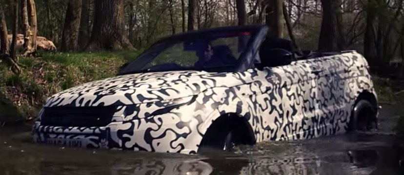 Nuevo Range Rover Evoque Convertible. Test diferentes terrenos