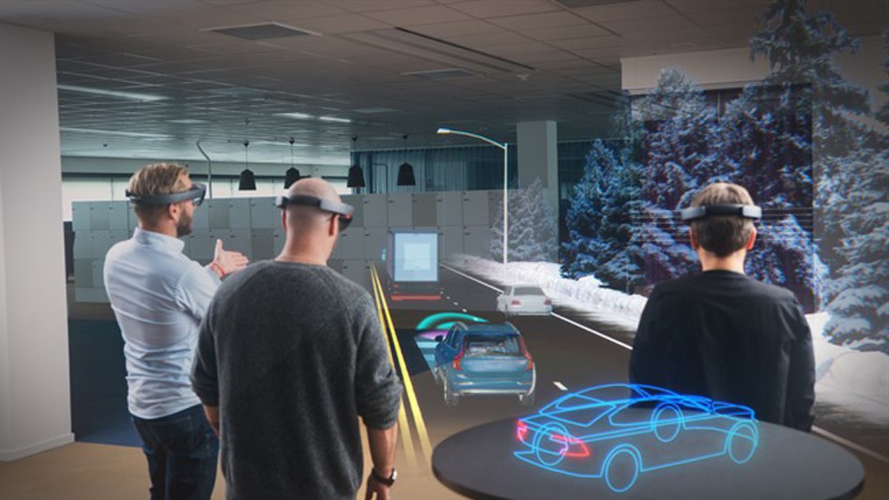 Volvo Microsoft HoloLens