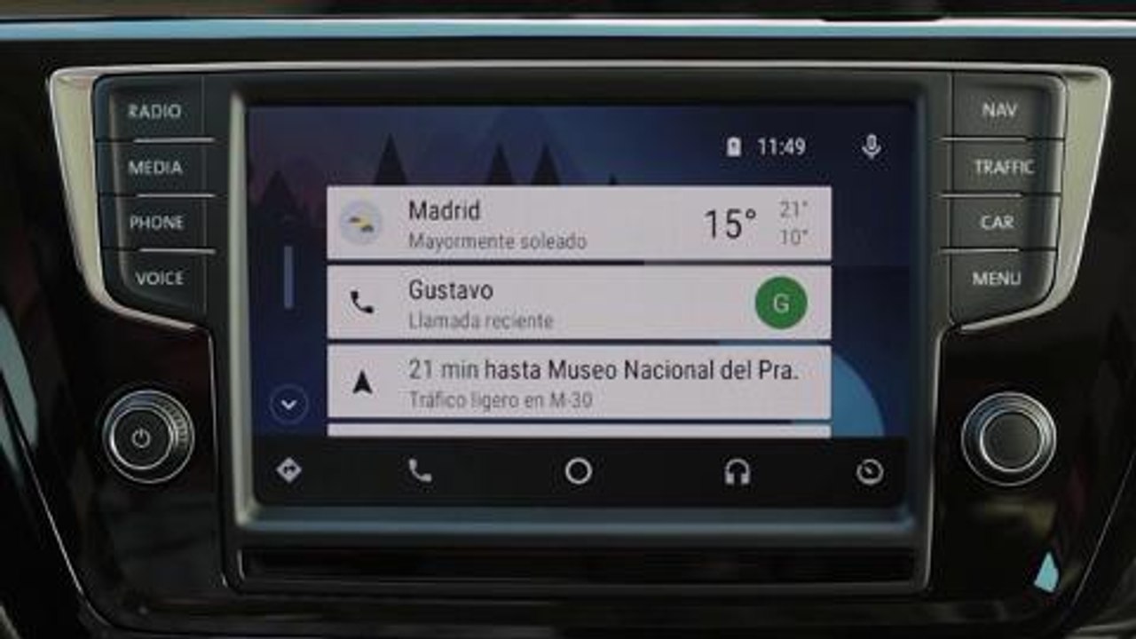 Así funciona Android Auto en Volkwagen