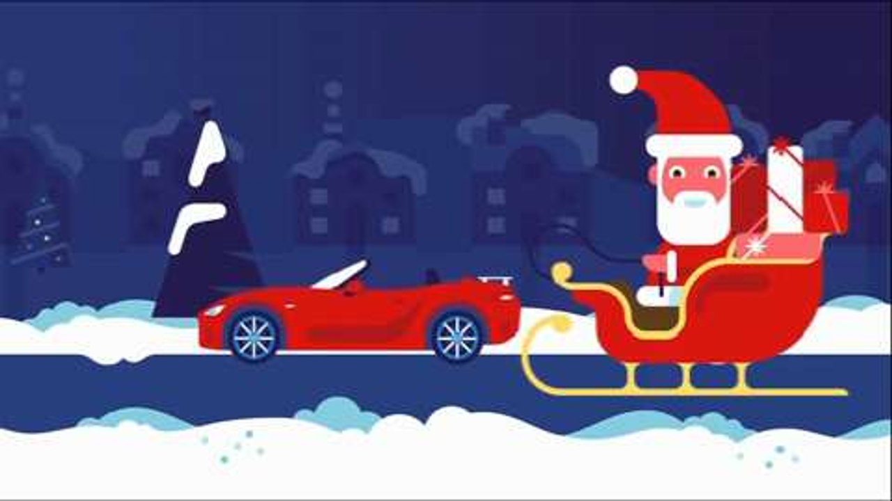Felicitación de Navidad de Mazda