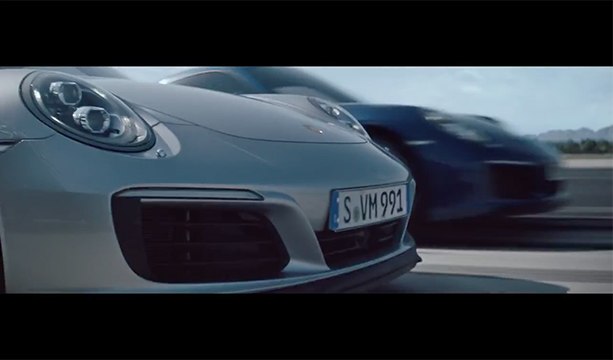 Cómo se rodó el nuevo anuncio del Porsche 911 de Sharapova