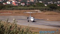 MD-82 Near Tailstrike during takeoff at Split airport !