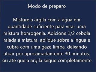 Receita caseira para íngua ou landra