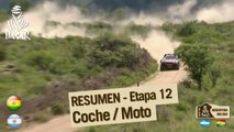 Resumen de la etapa 12 - Coche/Moto - (San Juan / Villa Carlos Paz)