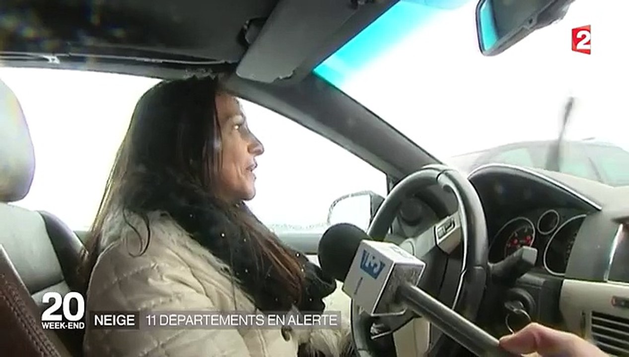 Froid et neige en France, l'hiver s'installe sur 11 départements de l'Est placés en vigilance orange