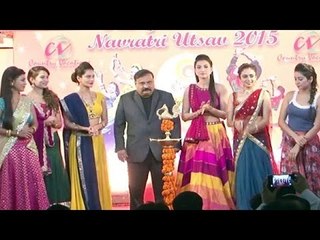 Gauhar Khan Press Conference Of Country Clubs In Great Indian Navratri Utsav
