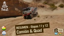 Resumen de las etapas 11 y 12 - Camion/Quad - (San Juan / Villa Carlos Paz)