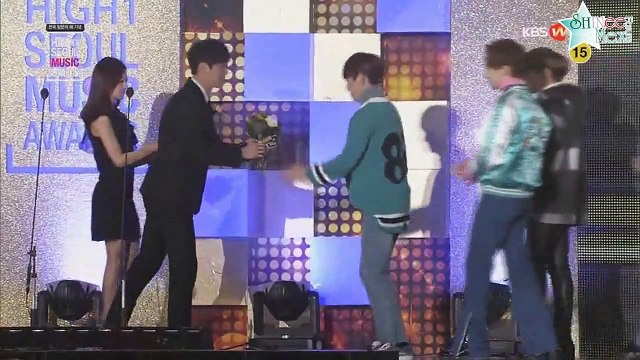 160114 SHINee BONSANG speech en SEOUL MUSIC AWARDS [Subtitulos en Español]