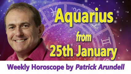 Aquarius Horoscopes from 25th January 2016