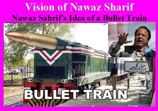 Fake Promises of Nawaz Sharif about Bullet Train before elections 2013