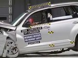 2008 Chrysler PT Cruiser moderate overlap IIHS crash test