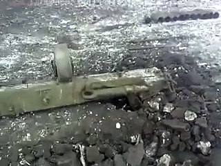 Последствия взрыва гаубицы ВСУ! / Break the barrel howitzer Army of Ukraine with the shot!