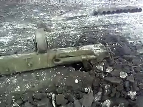 Последствия взрыва гаубицы ВСУ! / Break the barrel howitzer Army of Ukraine with the shot!