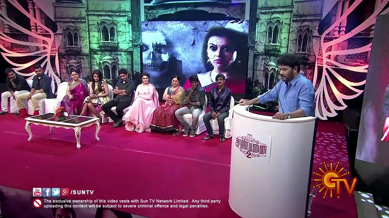 Aranmanai2 | Sundar C | Dt 27 12 15 | Sun TV
