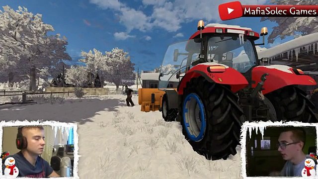 Zima 2016 na Typowa Polska Wieś v3 - Snow Edition #1☆ FS15 Multiplayer ㋡ Bronczek & MafiaSolec