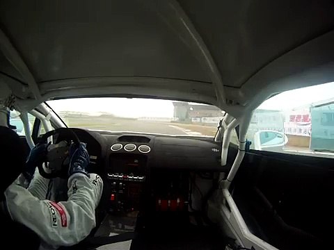 Egoista Car drifting suilverstone Race track Go Pro Hero