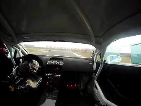 Huracan Lamborghini drifting Norschleife racetrack HD Video