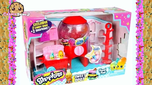 Coming Soon Season 4 Shopkins Sweet Spot, Cupcake Queen Cafe Playset + Shoppies Doll Cooki