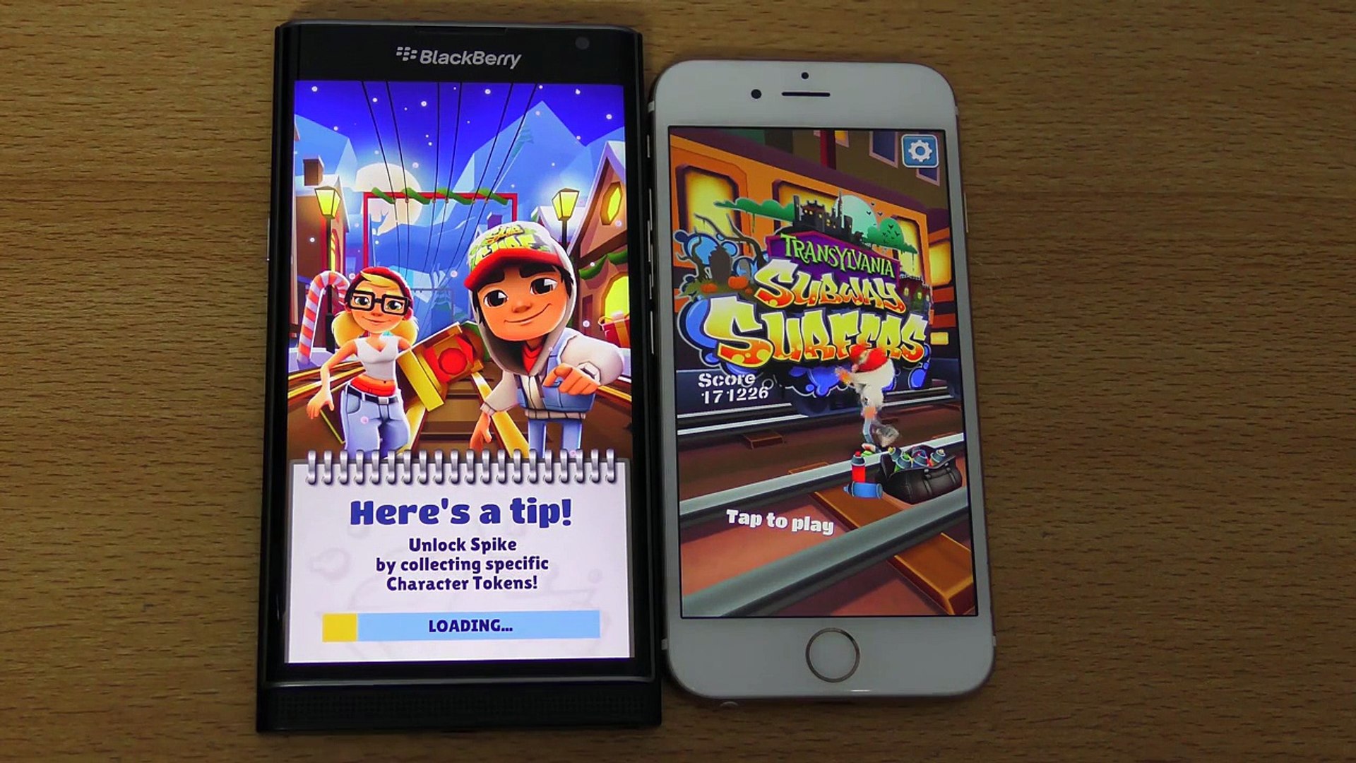 ⁣blackberrytricks - Priv vs iPhone 6S Speed & Camera Test (4K)