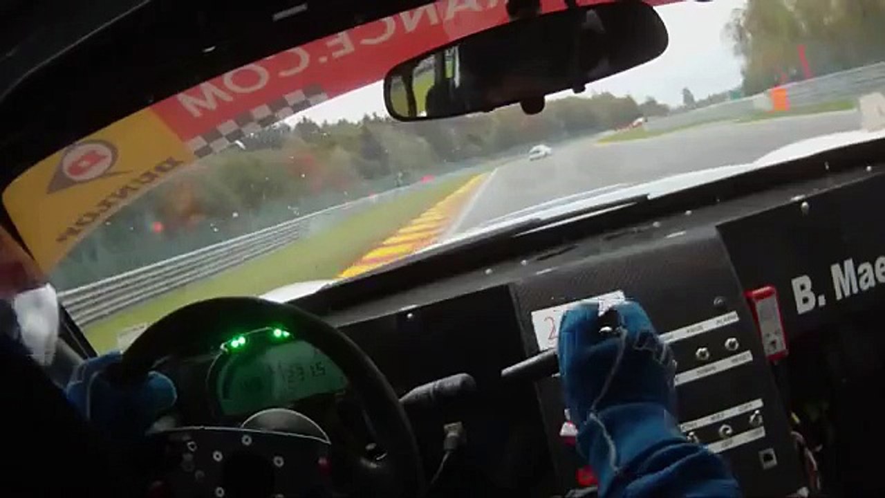Sesto Elemento Setting lap record at  nurburgring Straightaway  Go Pro Hero