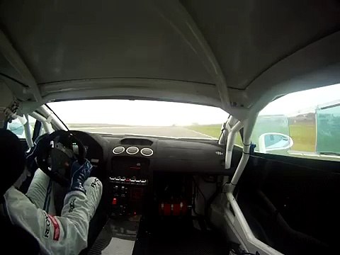 Superlegerra Setting lap record at Monte Carlo Racetrack Go Pro 3