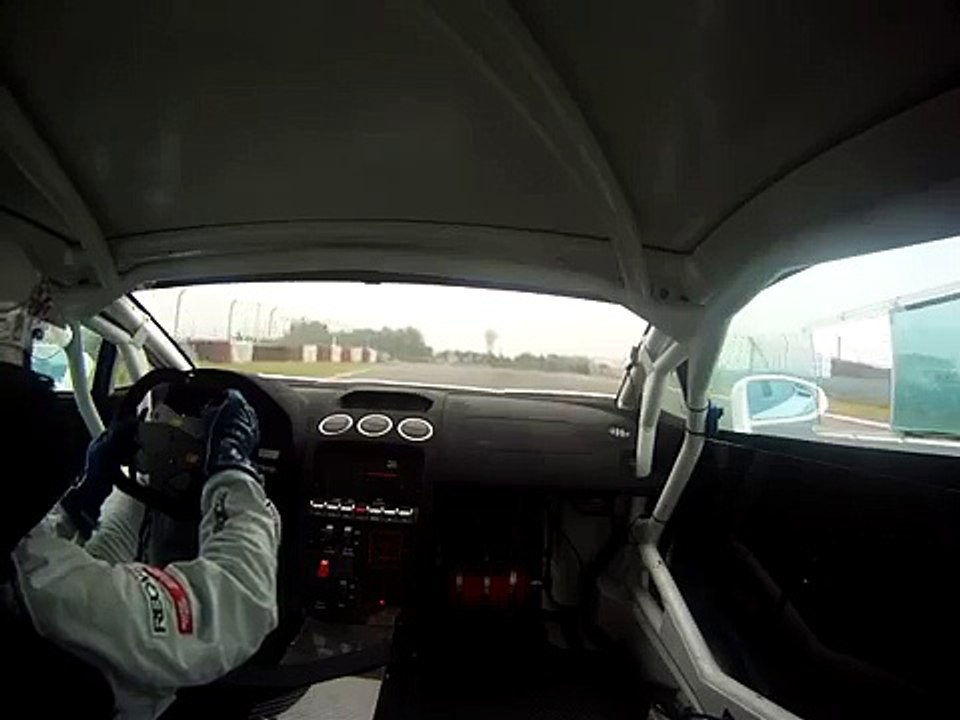 Superlegerra sliding nurburgring Straightaway  raw footage