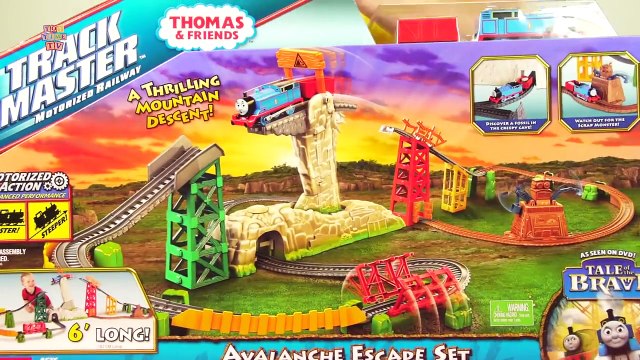 Thomas and Friends Trackmaster Railway Avalanche Escape Playset Toy Train Fisher Price