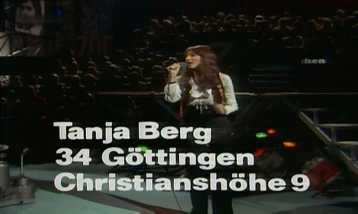 Tanja Berg - Ich hab' Dir nie den Himmel versprochen 1972