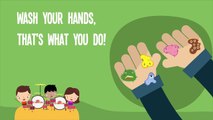 Wash Your Hands Song | Germs for Kids Video | Kids Song Lyrics