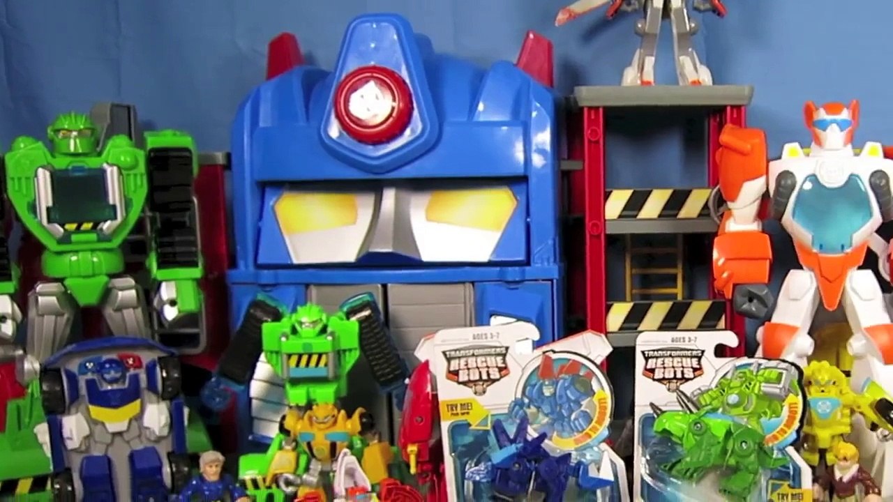 FULL SET TRANSFORMERS RESCUE BOTS DINOBOTS HEATWAVE CHASE BOULDER BLADES