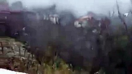 بالفيديو موجة برد وثلوج رهيبة بطبرقة الآن على المباشر