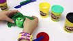 Disney Pixar Animated Movie Inside Out DISGUST made with Play Doh Toys Головоломка