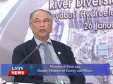 Lao NEWS on LNTV: Laos has the potential to generate more than 20,000 MW from hydropower.3