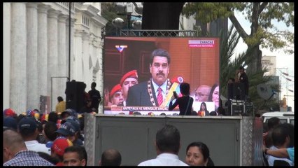 Maduro centra la "guerra económica" en el hilo conductor de su discurso anual