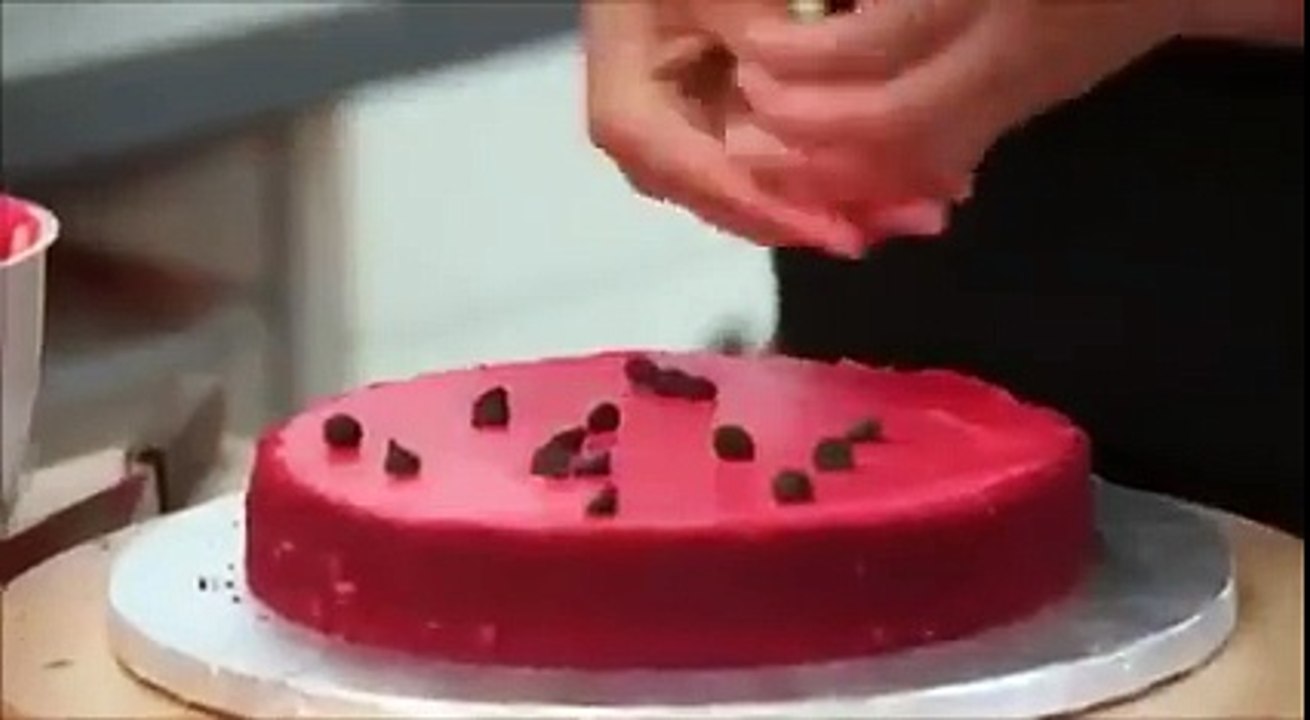 Watermelon cake preparation !!!