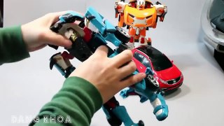 Siêu nhân Robot biến hình thành ô tô đồ chơi rất nhanh