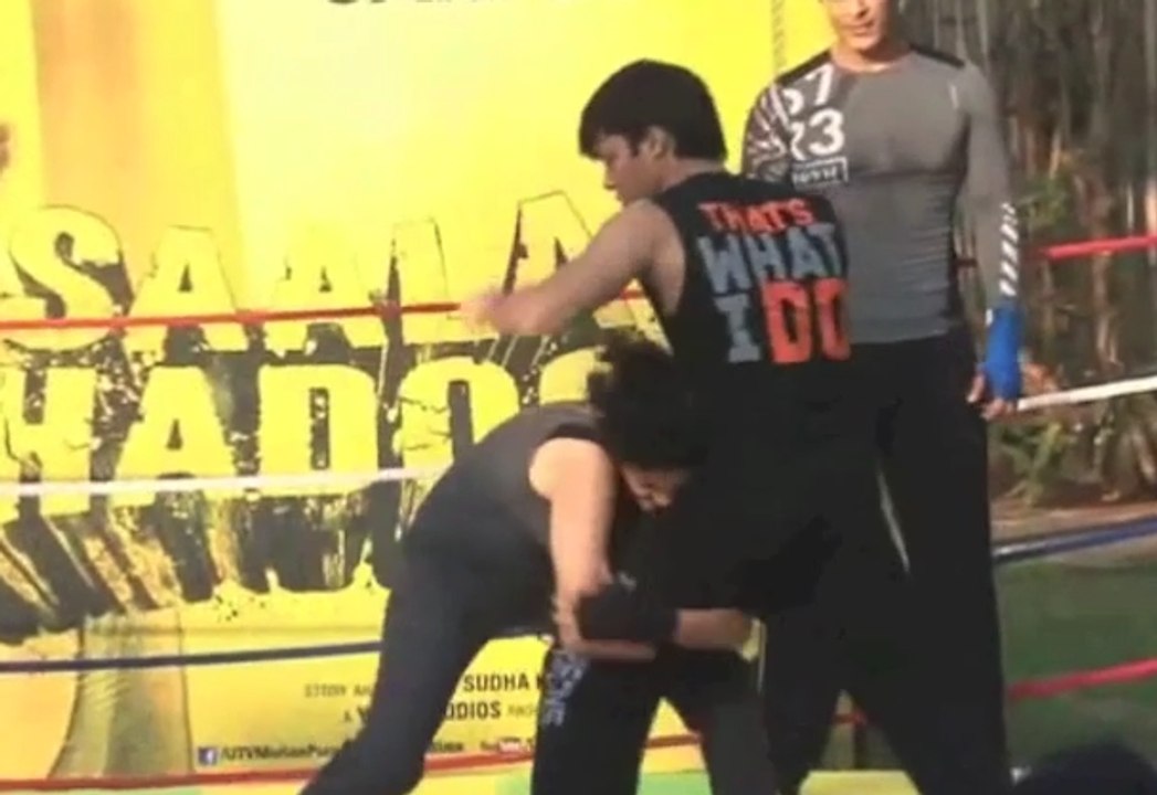 Ritika Singh's EXCLUSIVE Boxing workout video