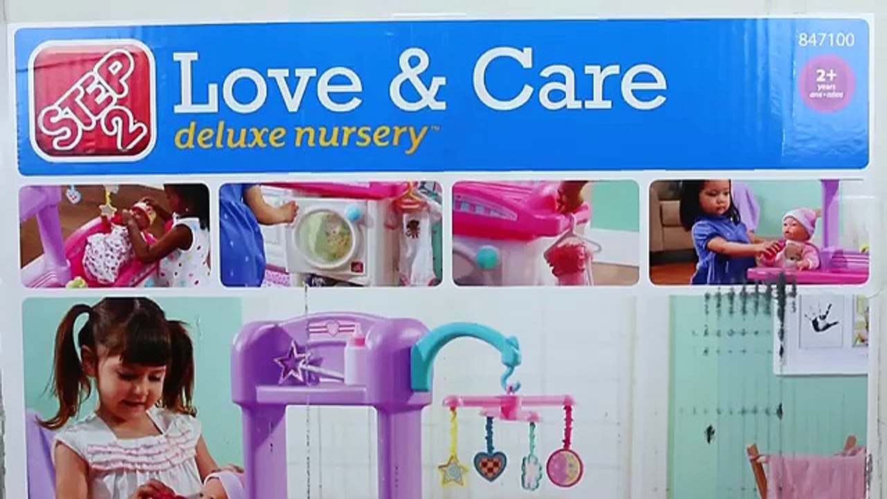BABY ALIVE Nursery FURNITURE with Doll Crib, High Chair & Changing Table + Cabbage Patch Dolls