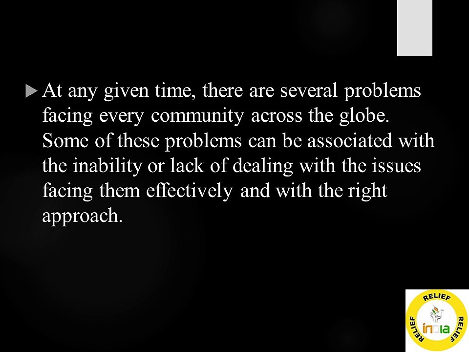 Enhancing Quality Of Life for the Needy