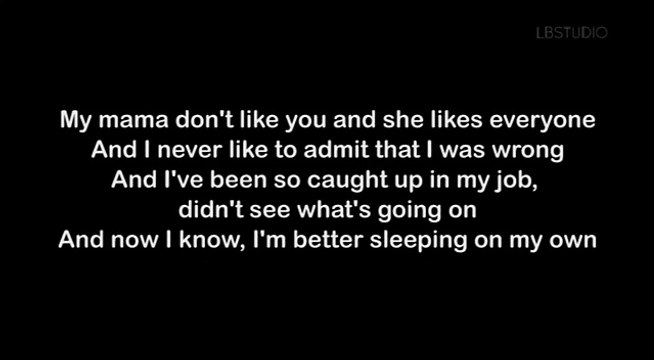 Justin Bieber Love Yourself (Lyrics Video) Cover
