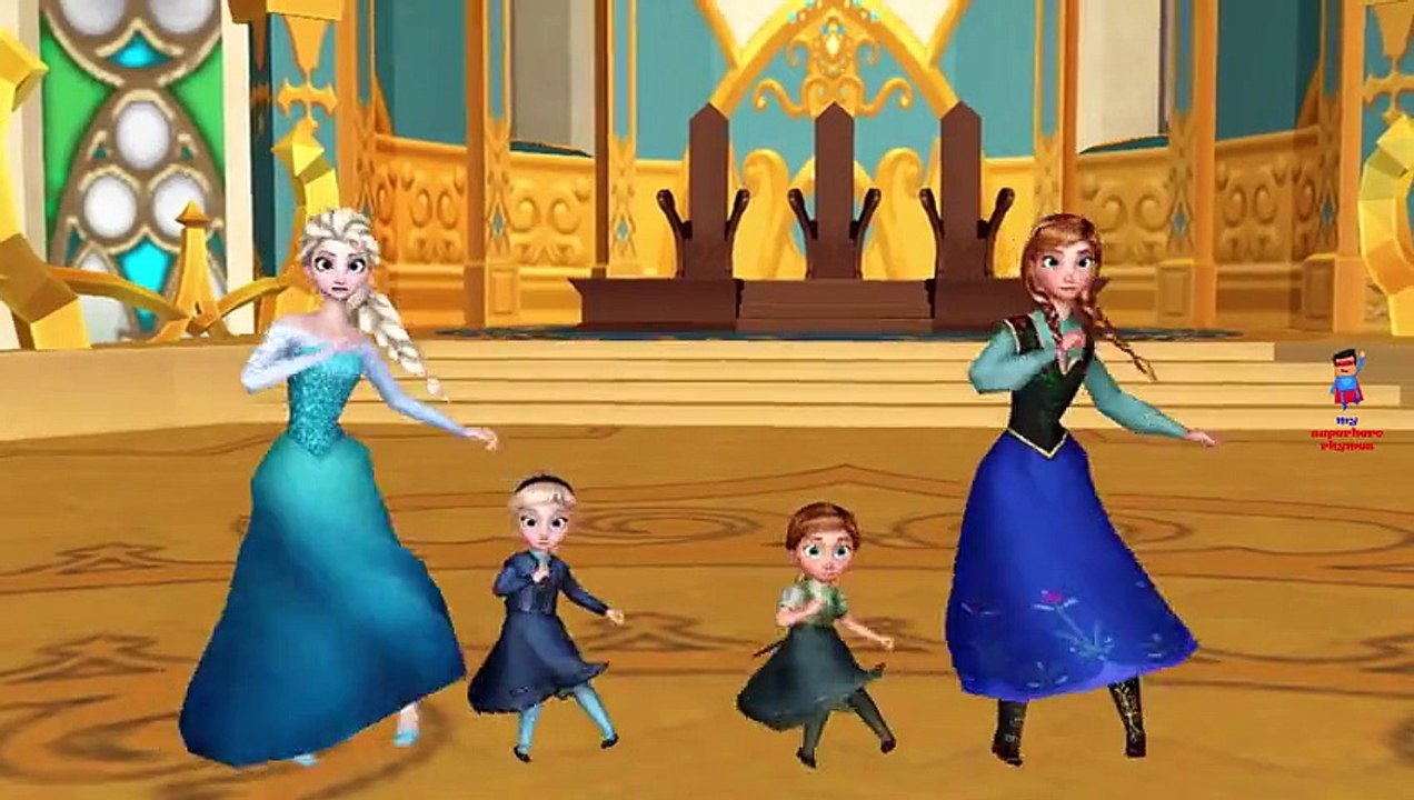 Frozen Songs Elsa Anna Kristoff Hans Hokey Pokey Children Nursery Rhymes 3D Cartoons for C