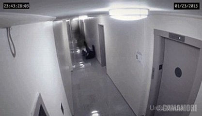 Guard Of A Morgue Attacked By Ghost Caught On CCTV-Will Give You Goosebumps