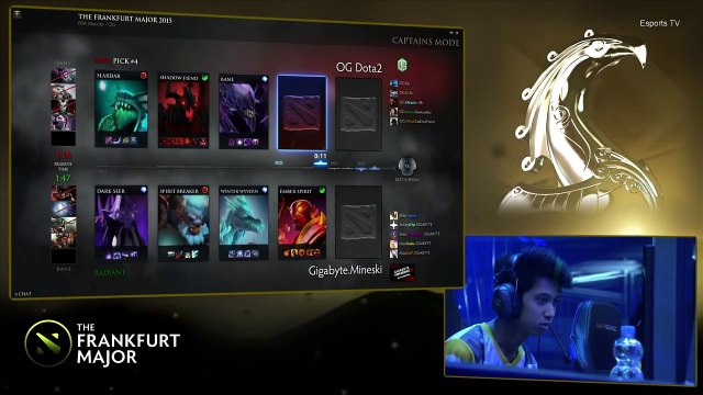 Mineski vs OG Game 1 | The Frankfurt Major 2015 Round 2 | Mineski vs OG DOTA 2