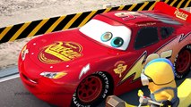 Disney/Pixar Cars 3 Lightning McQueen meets MINION on a Banana Cycle | Minions
