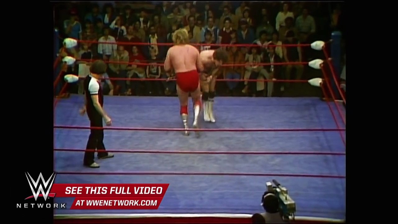 WWE Network- Terry Gordy vs. Brian Adias- WCCW, January 12, 1983