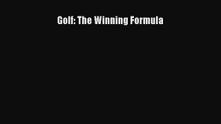 Golf: The Winning Formula [PDF] Online