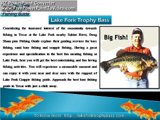 Fishing report lake fork
