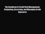 [PDF Download] The Handbook of Credit Risk Management: Originating Assessing and Managing Credit